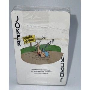 Hamilton Direct Inc. Golf Themed Playing Card Deck New